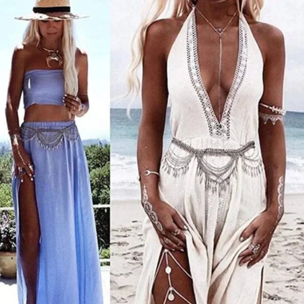 Waist chain beach belly body chains fashion jewelry nightclub accessory